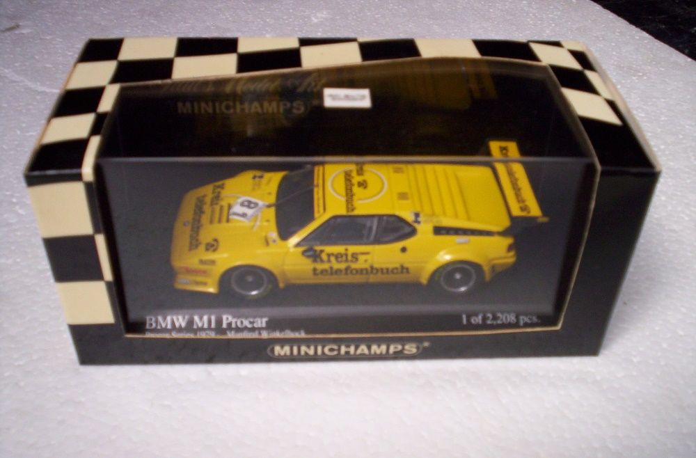 1/43 BMW M1 Procar 1979 - Minichamps