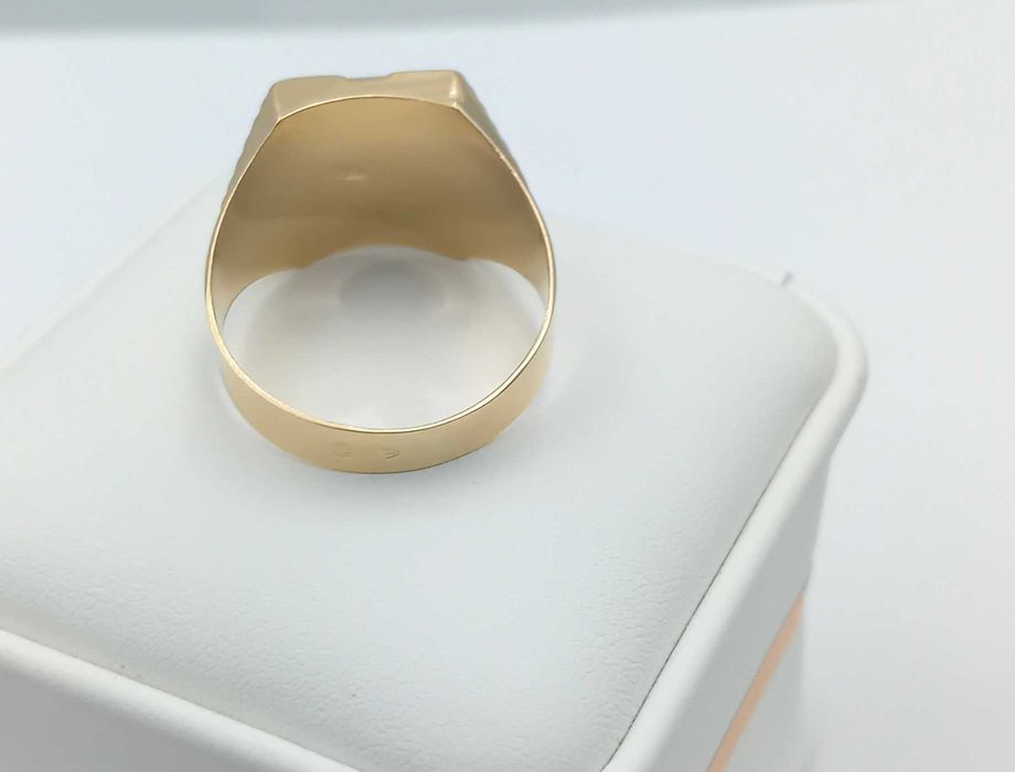 Złoty Pierścień Sygnet rozmiar 28 próba 585 NOWY/Fajne Okazje Radomsko