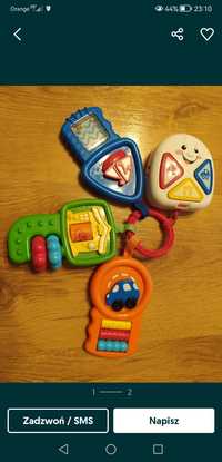 Klucze Fisher Price zabawka interaktywna edukacyjna