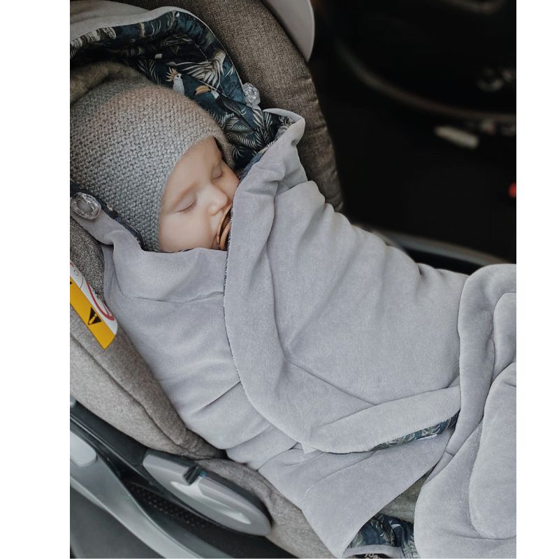Otulacz / kocyk do fotelika Magic Jungle Khaki - Sleepee