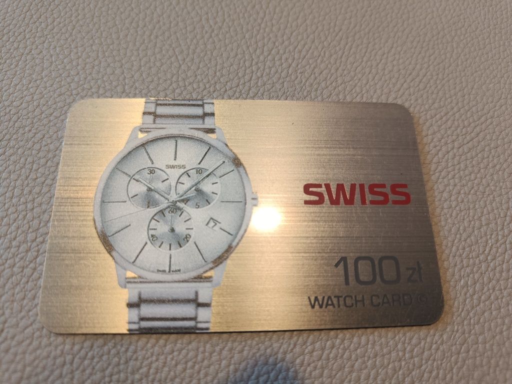 Swiss karta podarunkowa na 100zł