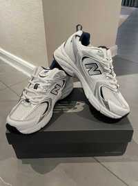 New Balance 530 White Silver Navy 36