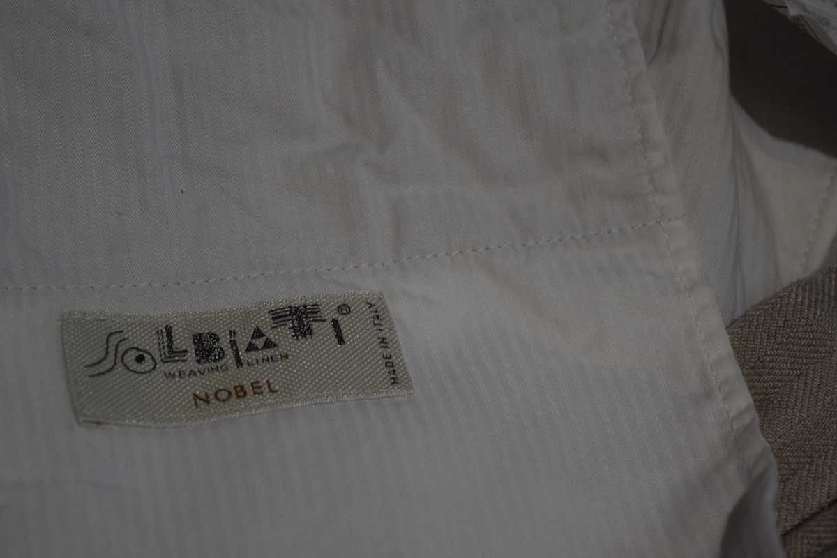 Szorty lniane Suitsupply, rozmiar 52