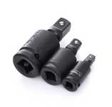 Przeguby kuliste kulowe udarowe 1/2" 1/4" 3/8", zestaw przegub 3 szt.