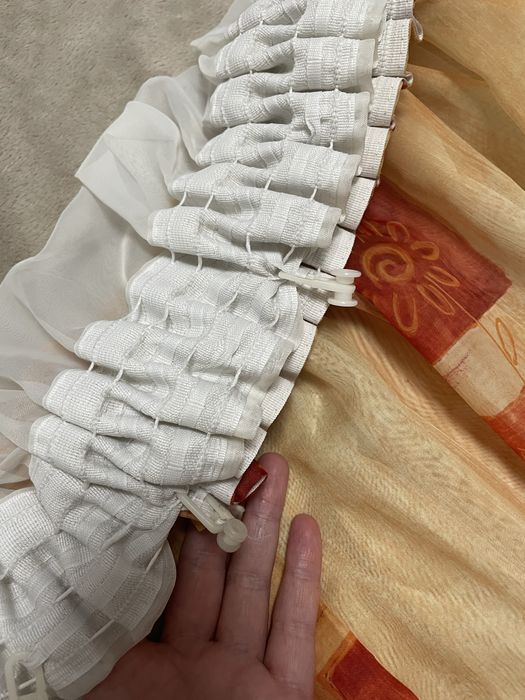 Тюль штори на кухню комплектом