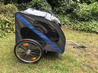 Przyczepa rowerowa dla psa PawHut, waga psa do 36kg