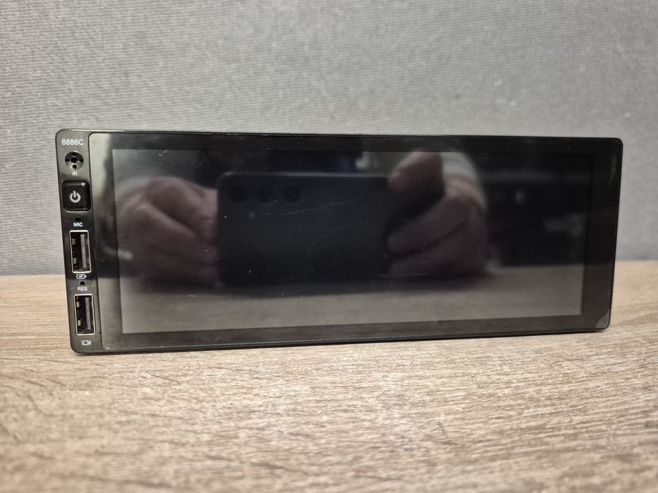 Radio Samochodowe duży ekran AndroidAuto USB, AUX, Bluetooth, kamera