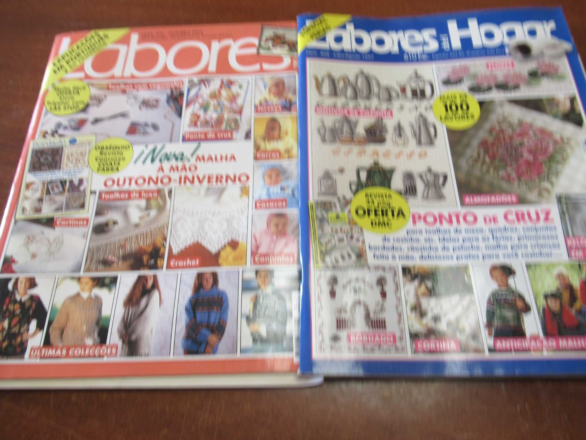 Revistas Labores - Tricot, Crochet, P.Cruz,  Bordados