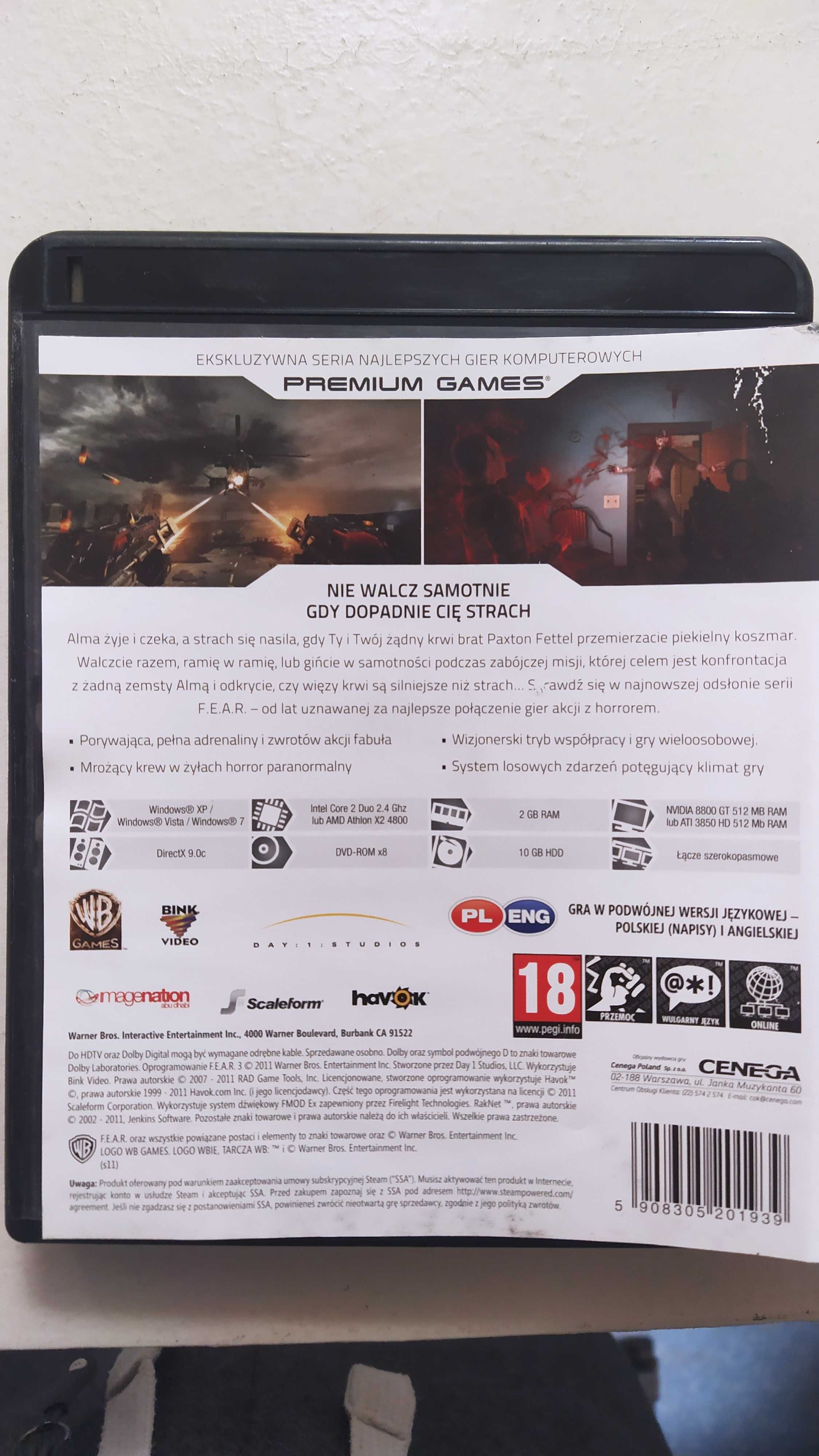 Gra Premium Games F.3.A.R.