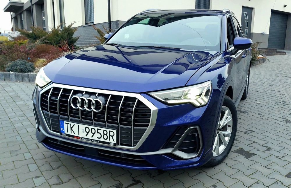 Audi Q3 S-Line Quattro 2.0 TFSI Kamery 360° Solar Faktura Vat 23%