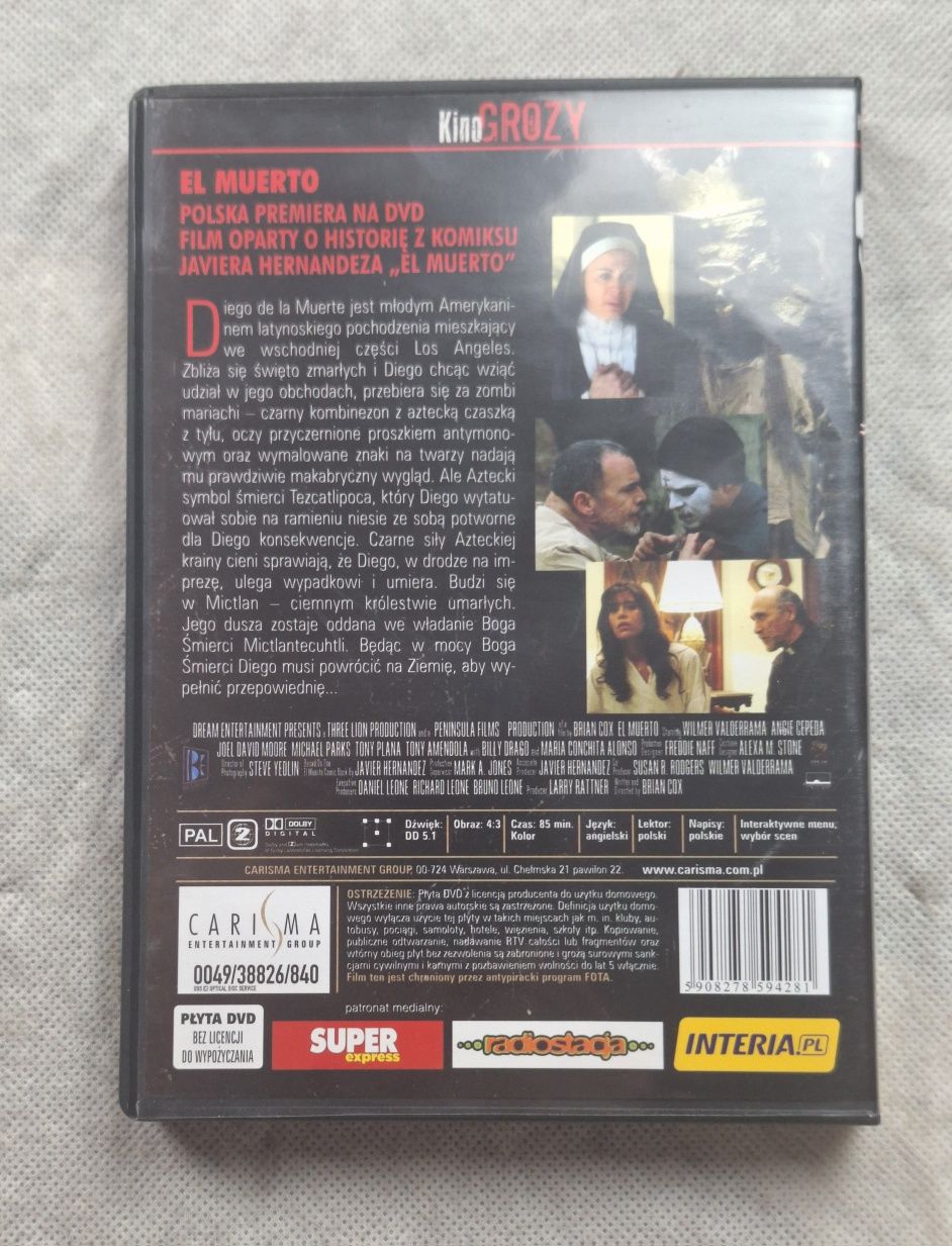 Film DVD El Muerto