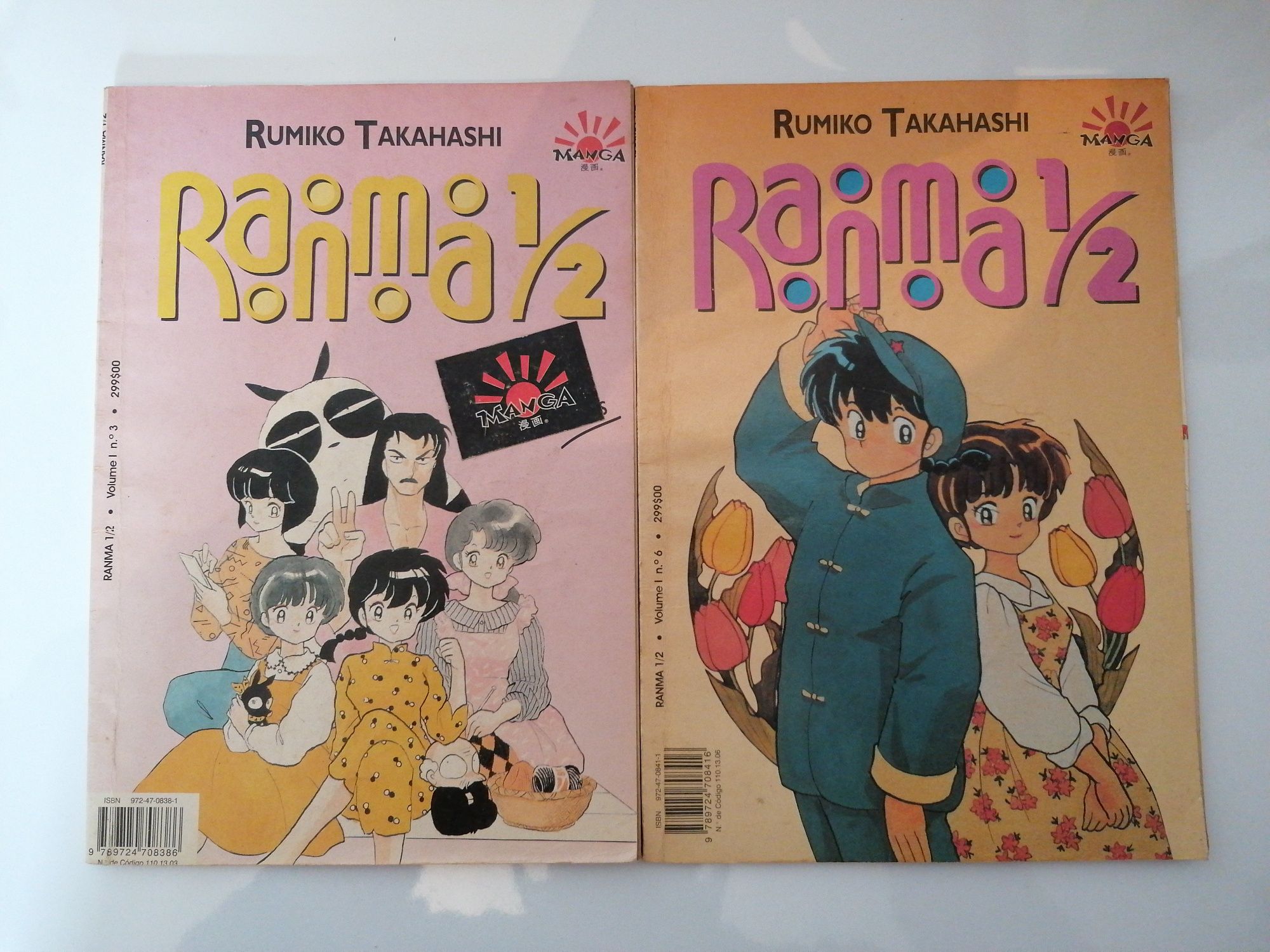 Ranma 1/2 volumes 3 e 6 (português)