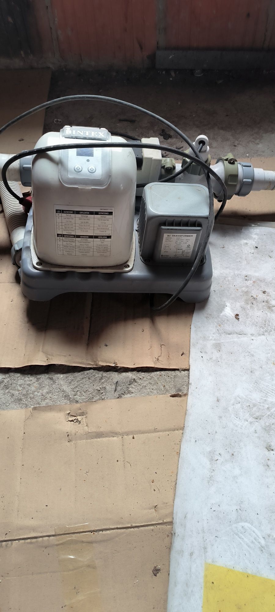 Generator chloru do basenu intex
