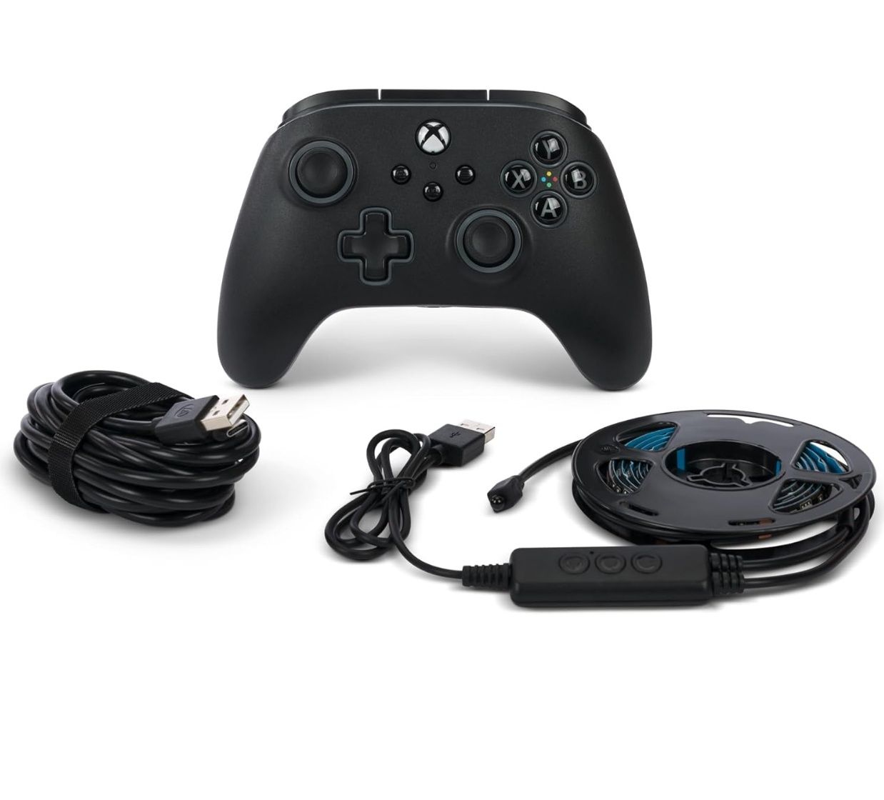 Nowy pad przewodowy POWERA advantage lumectra XBGP0076-01 Xbox PC LED