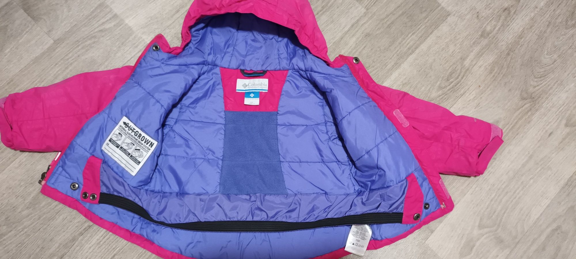 Зимовий дитячий комплект Columbia Buga Set на дівчинку