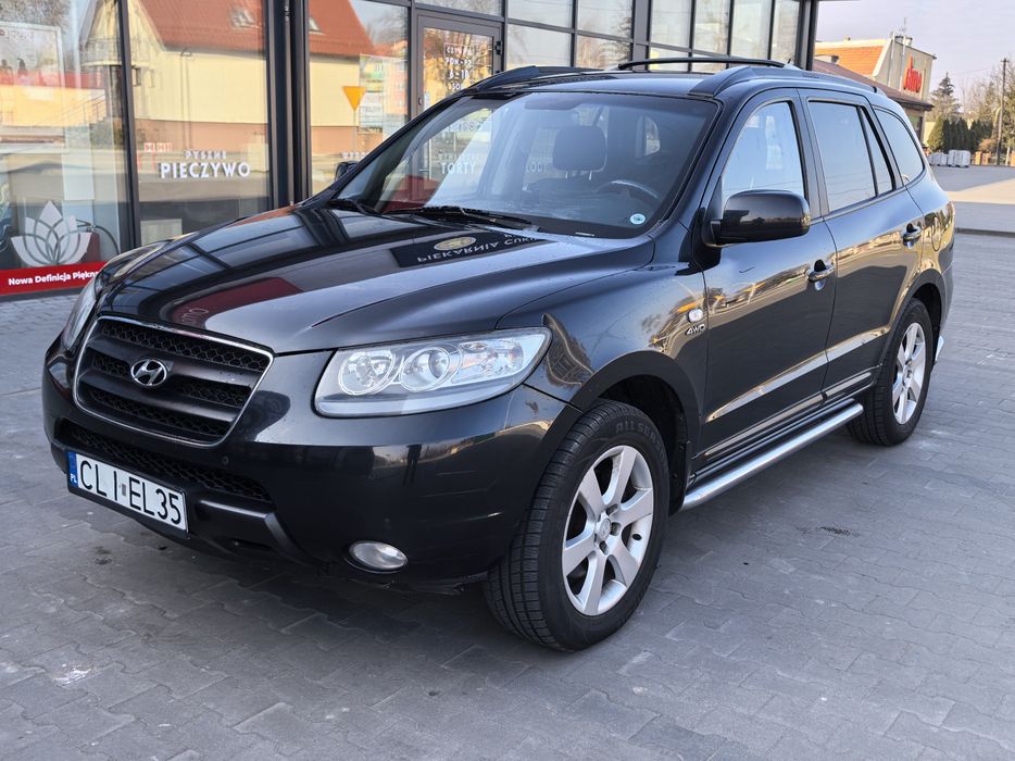 Hyundai Santa Fe 2006, 4x4,  2.2 Automat Oryginał Bezwypadkowy