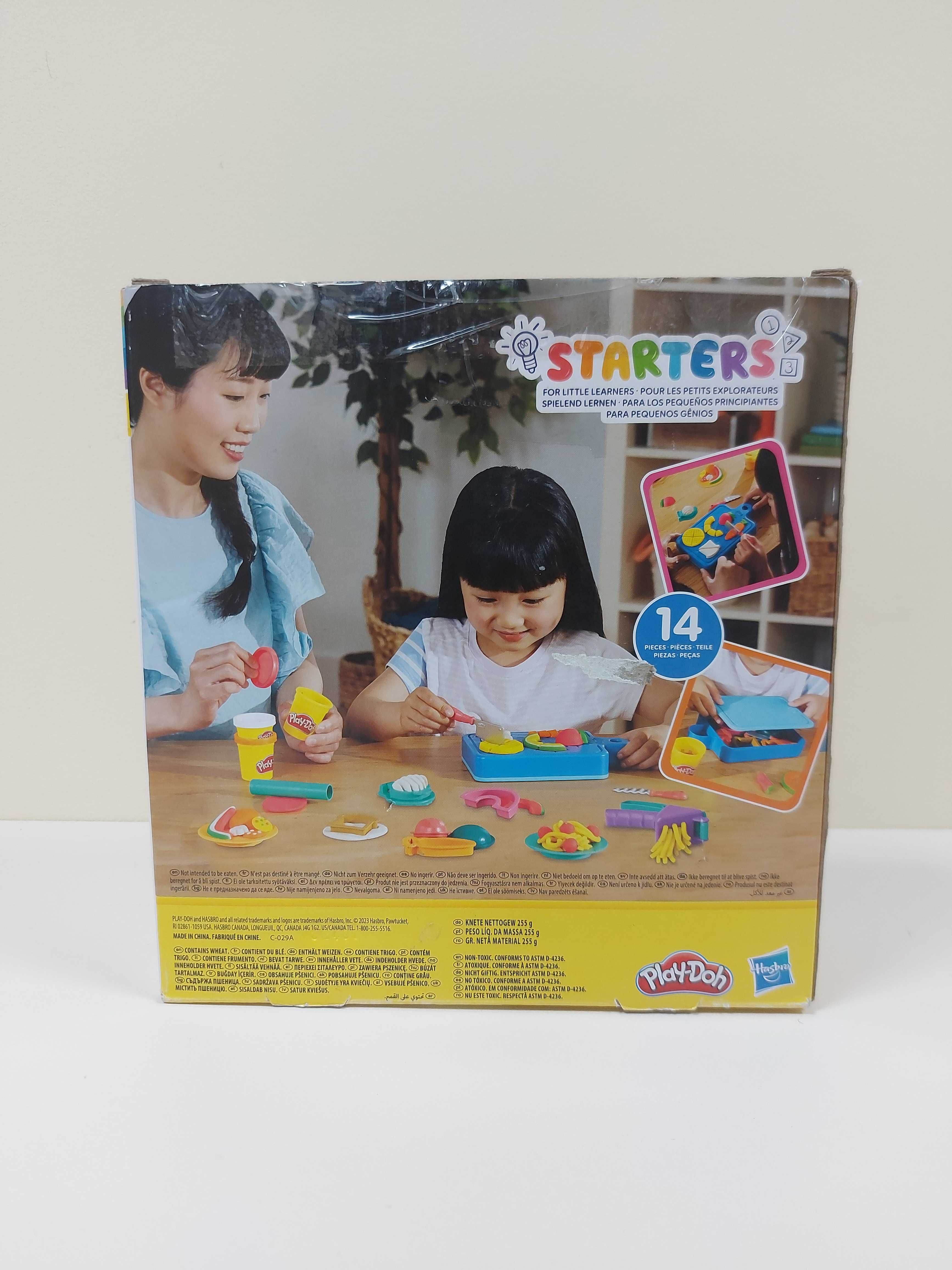 Zestaw play-doh starters mały kuchasz nauka krojenia  [F]