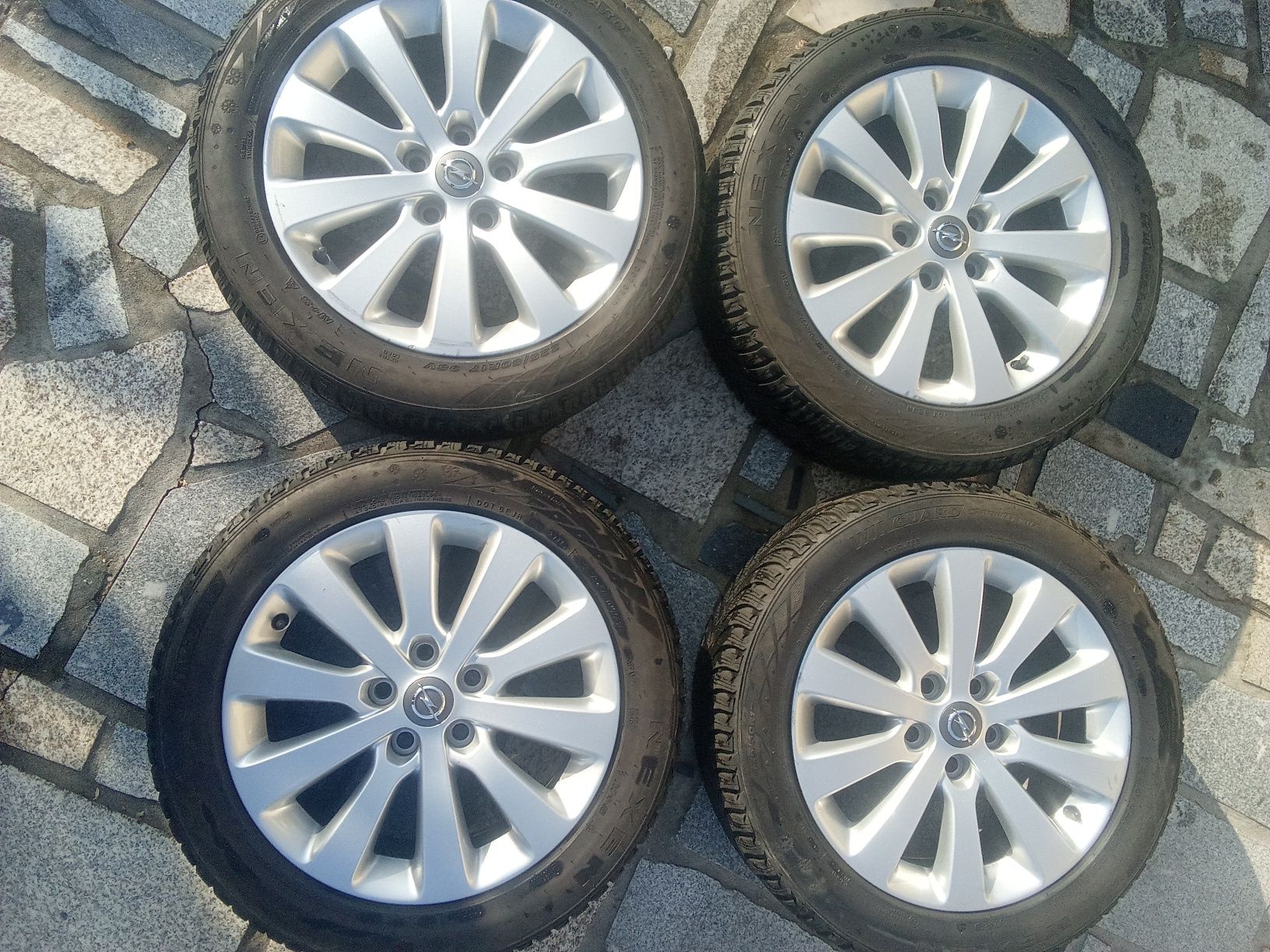 Jantes 17pneus seminovos