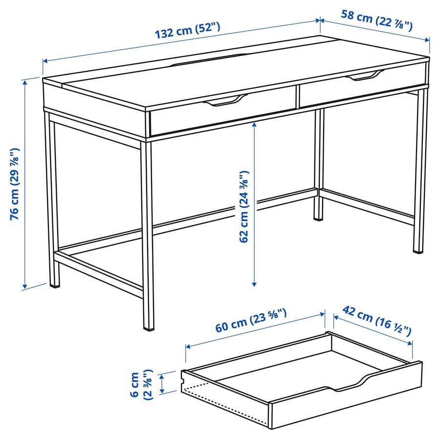 Biurko ALEX Ikea