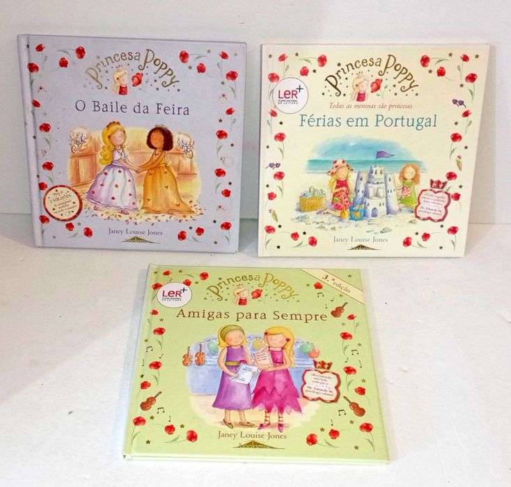 Livros da Coleção A Princesa Poppy