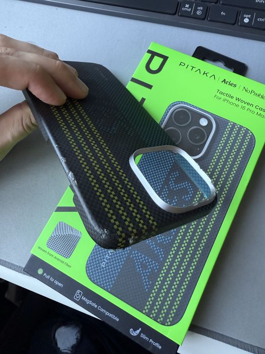Чохол Pitaka Tactile Woven Case iPhone 16 Pro Max (KI1601CRP)
