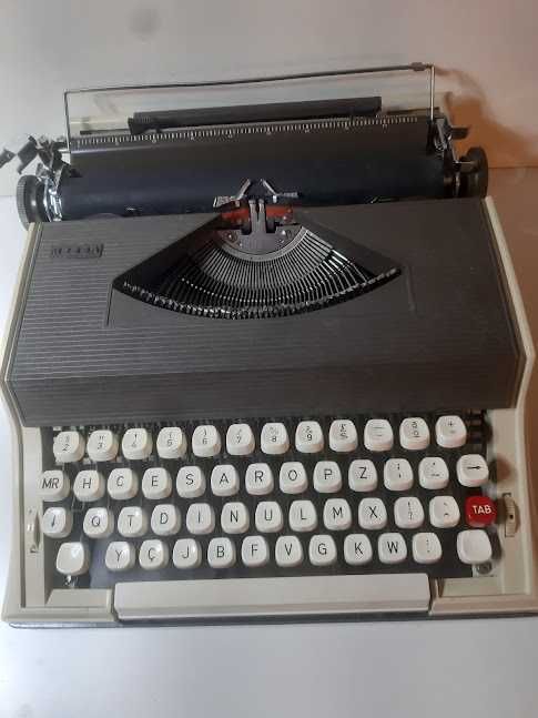 Máquina de escrever Messa Portátil com mala