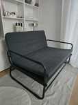 IKEA HAMMARN Sofa rozkładana, ciemnoszary