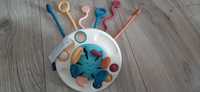 Zabawka Sensoryczna Montessori, gryzak dla niemowląt