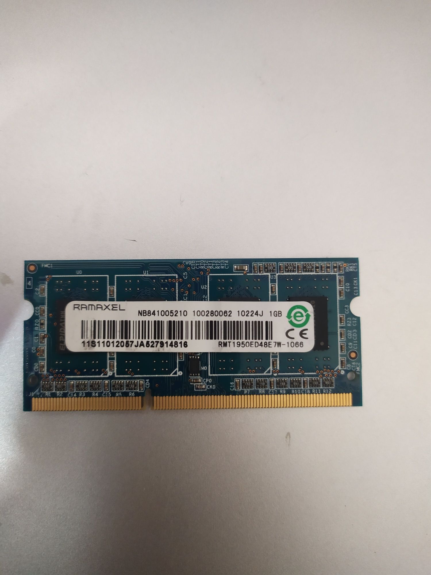 Оперативная память ноутбук DDR3 1GB