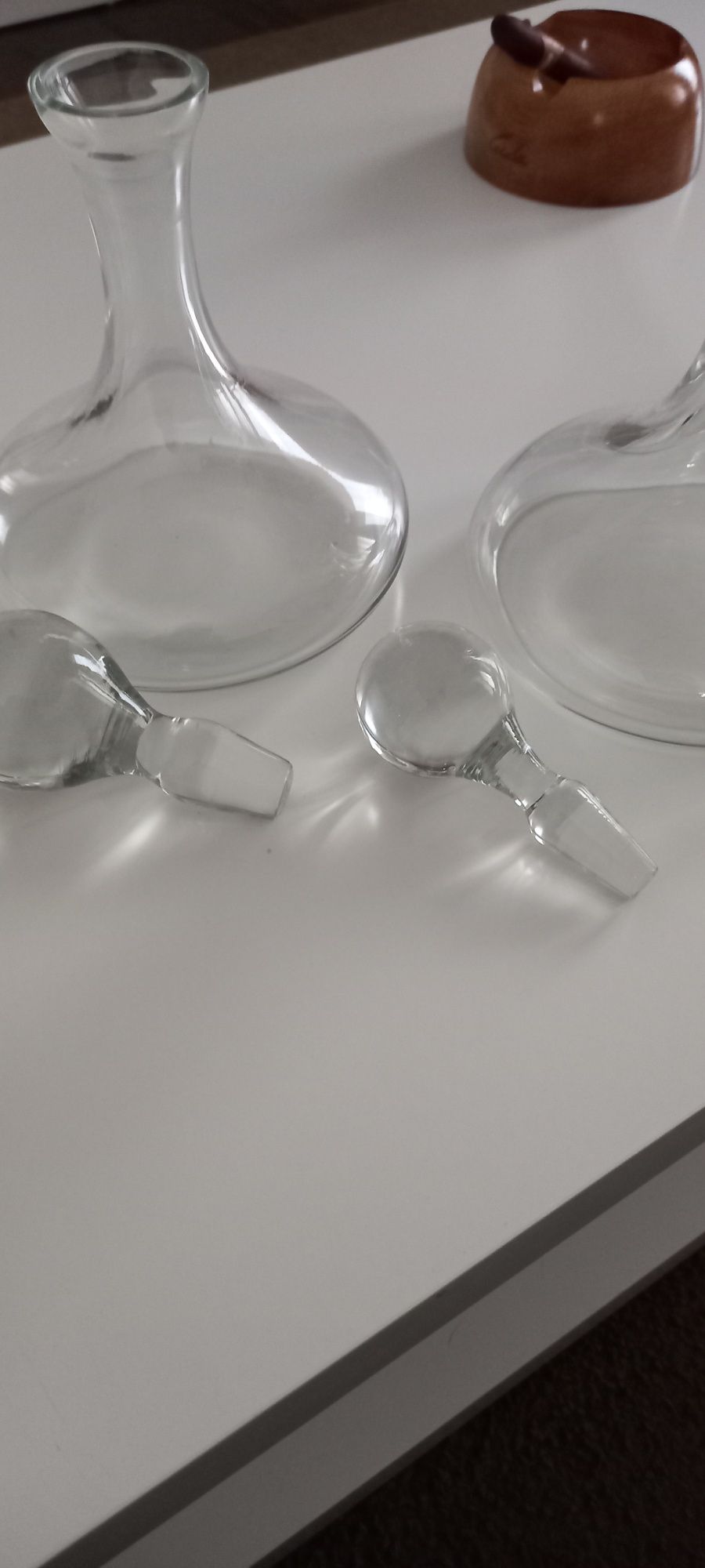 Decanteres em vidro Quinta do Conde
