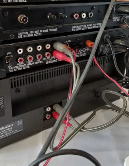 Technics mini wieża  Wzmacniacz SU-3  tuner ST-8  Magnetofon RS-3