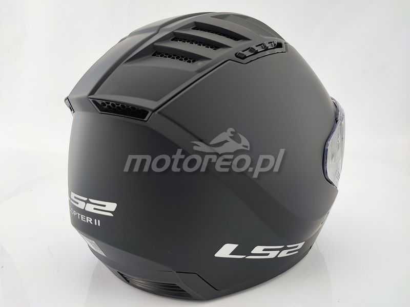 WYPRZEDAŻ Kask Otwarty Blenda LS2 OF600 COPTER 2 Czarny Mat