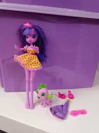 MLP Lalka Equestria Girls Twilight Sparkle Spike Hasbro My Little Pony