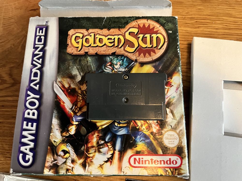 Golden Sun Gameboy advance - pełen komplet, pal