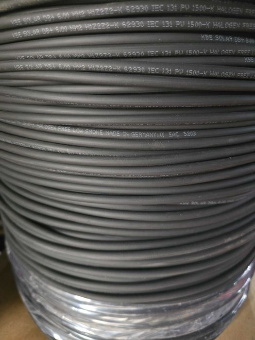 Кабель для сонячних панелів