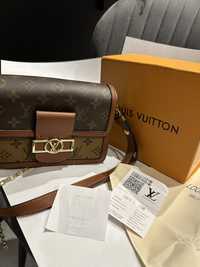 Torebka Louis Vuitton Mini Dauphine Mała Brązowa