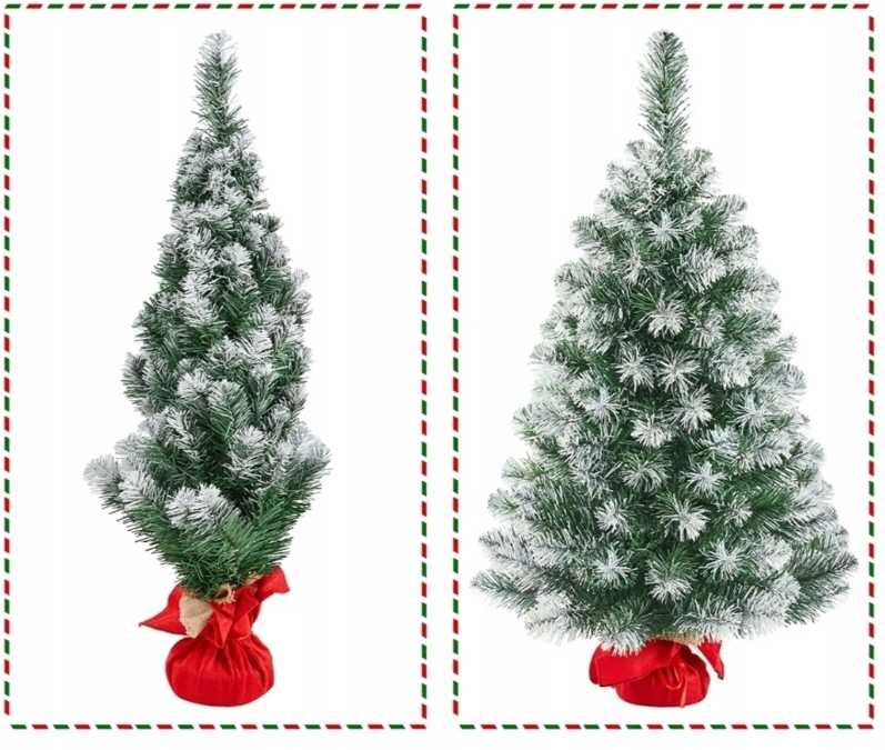 Choinka Sztuczna Yaheetech 90 CM Z Podstawką