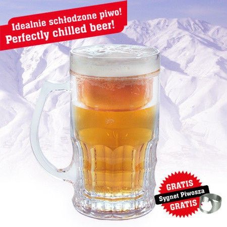 Gadżet - Lodowy kufel - classic 650 ml NOWY