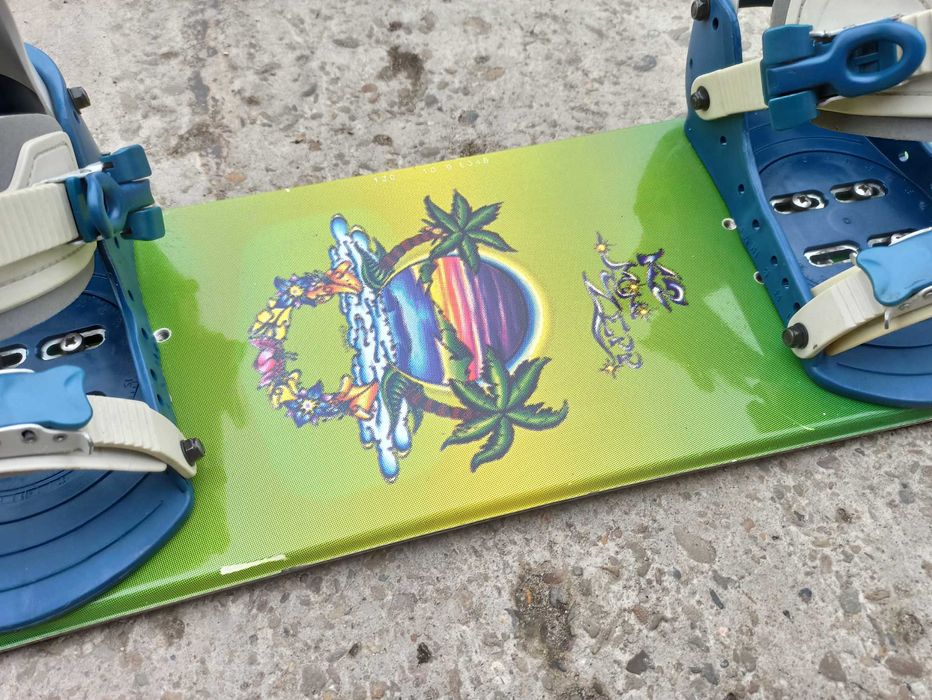 Deska snowboardowa snowboard K2 Zpp 130 cm + wiązania