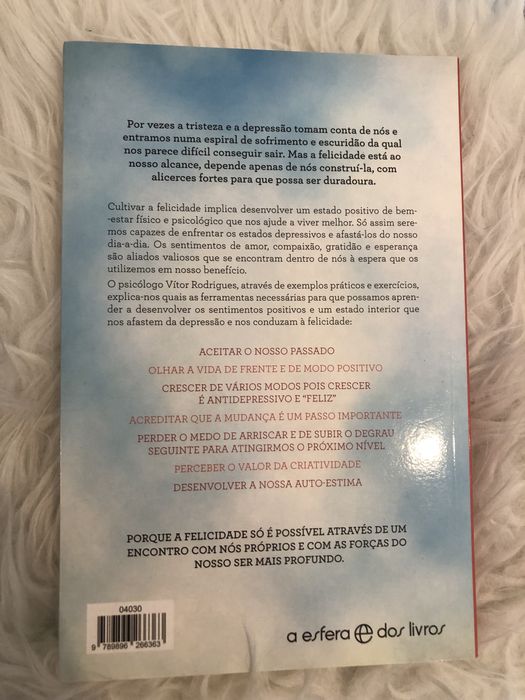 Livro "Constrói a Tua Felicidade", de Eduardo Vítor Rodrigues