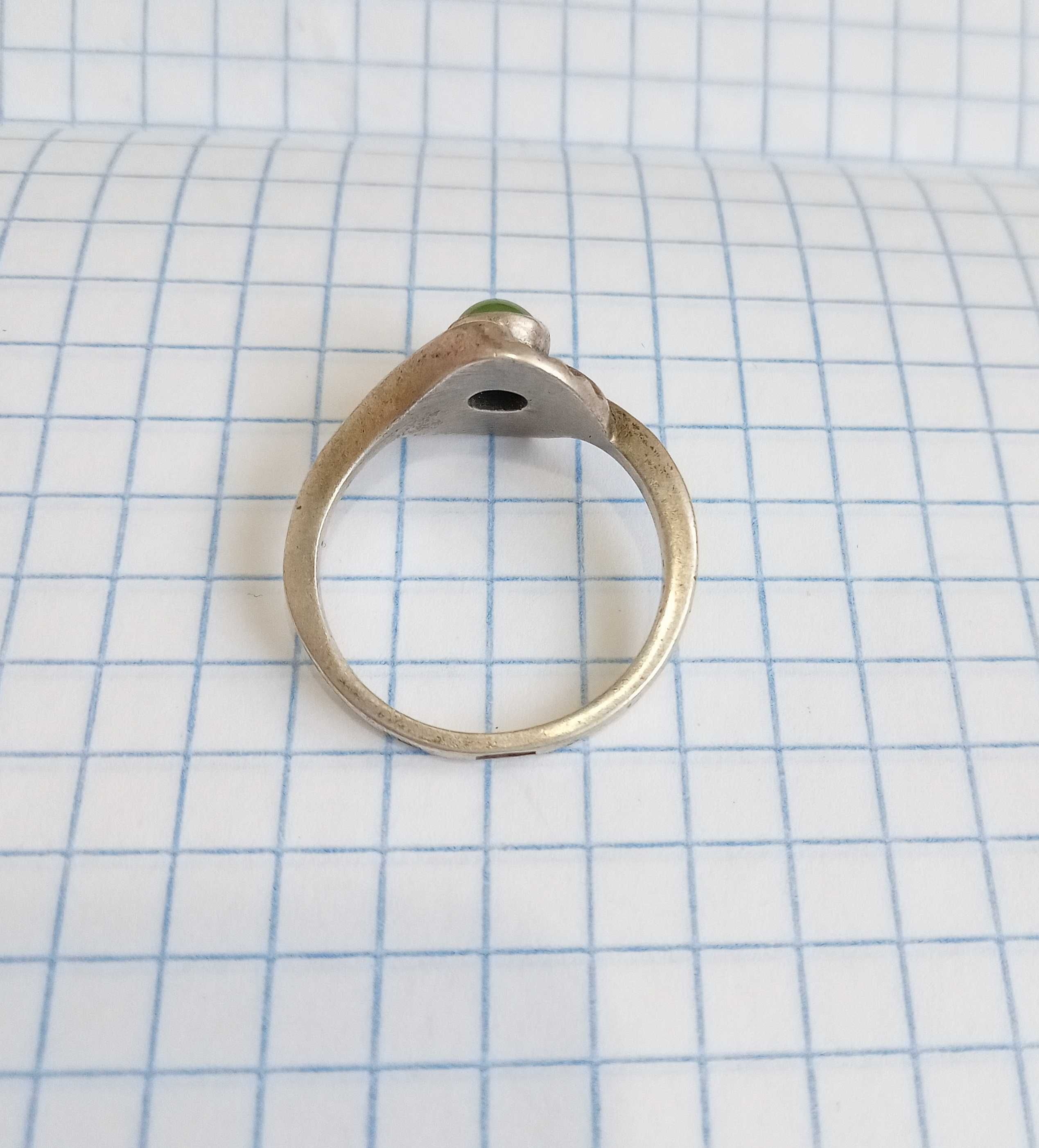Винтажное кольцо колечко серебро 875 проба. Размер 18 СССР