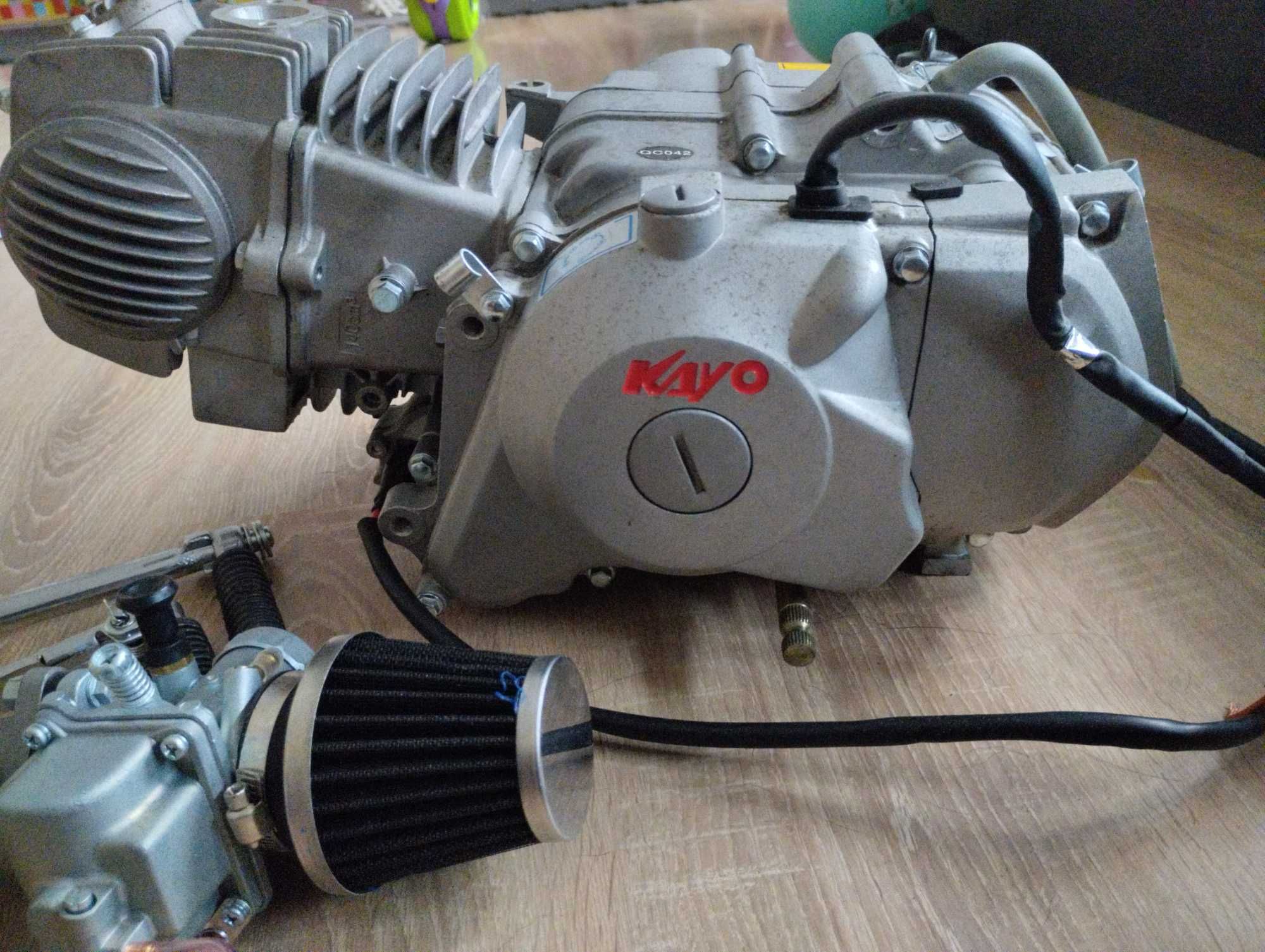 Mrf Kayo 140cc XY z rozrusznikiem Nie używany oraz gaźnikiem