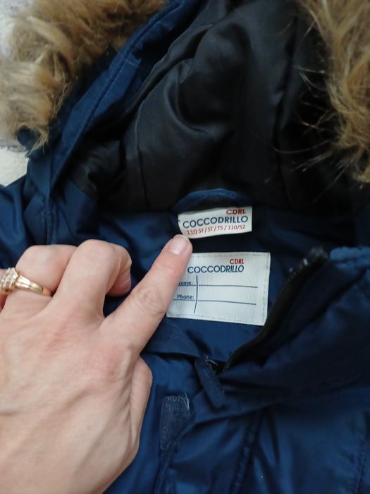 Kurtka zimowa  coccodrillo  r 110