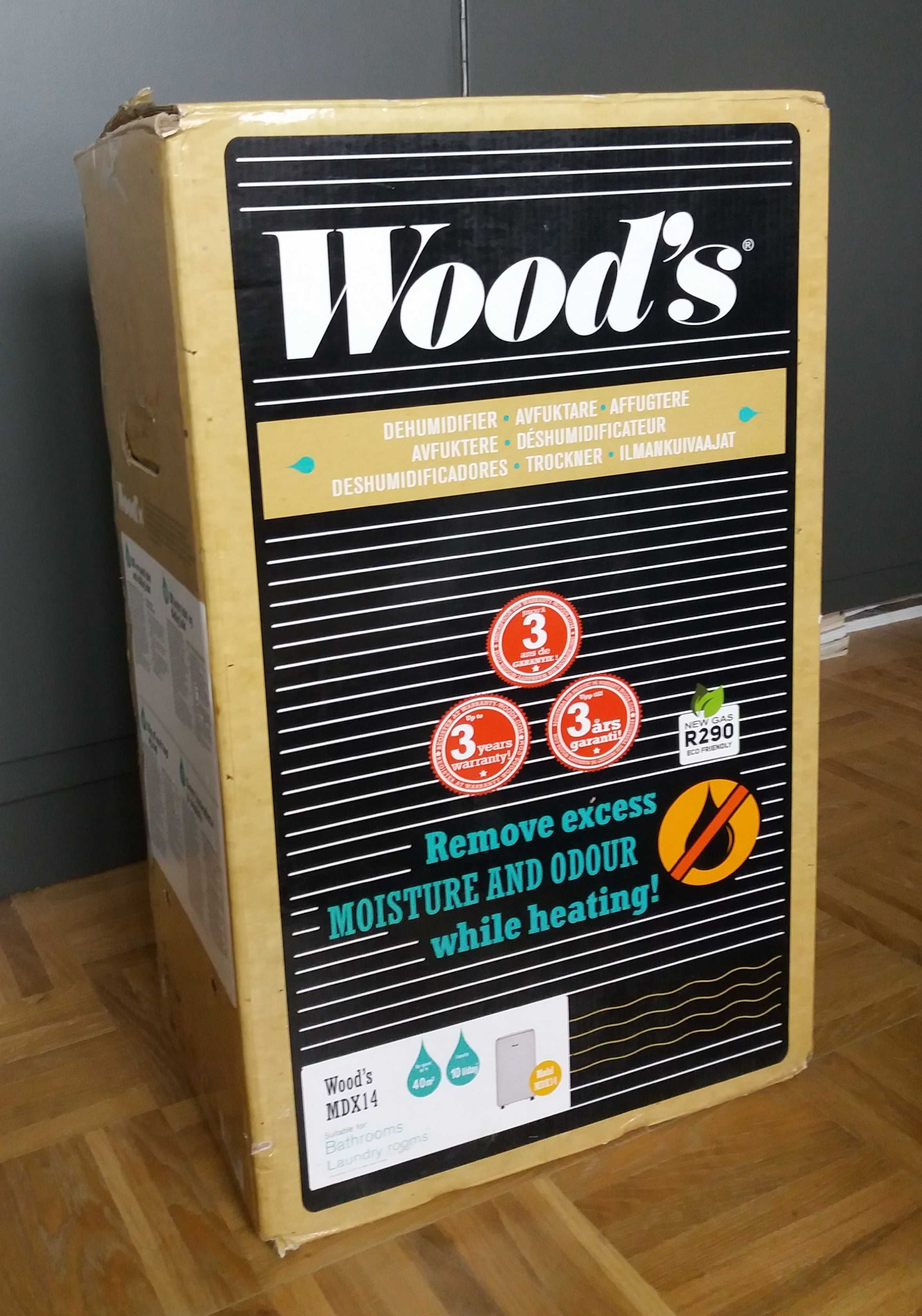 Osuszacz powietrza Woods mdx 14 sprężarka się nie załącza