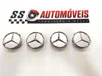 Tampa Tampão Centro Jante Novo Mercedes 75mm W204 C218 A207 C117 CLA CLS E classe W212 S212 X166 W176 W205 W246