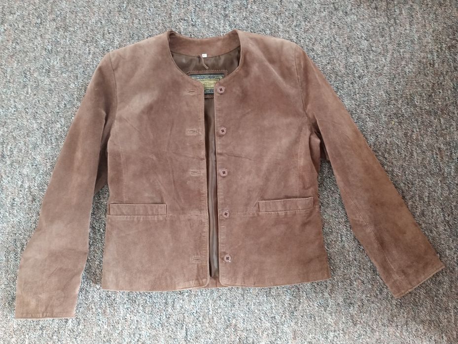 Kurtka marynarka skórzana s/m