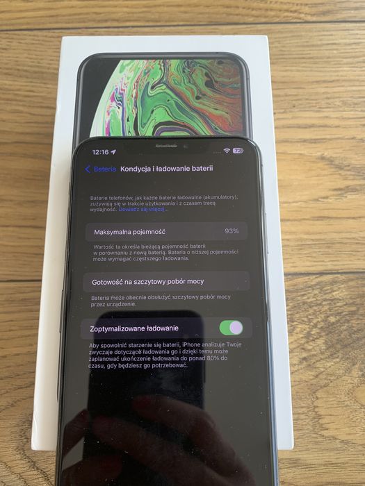 iPhone XS Max 256GB stan idealny pełen zestaw