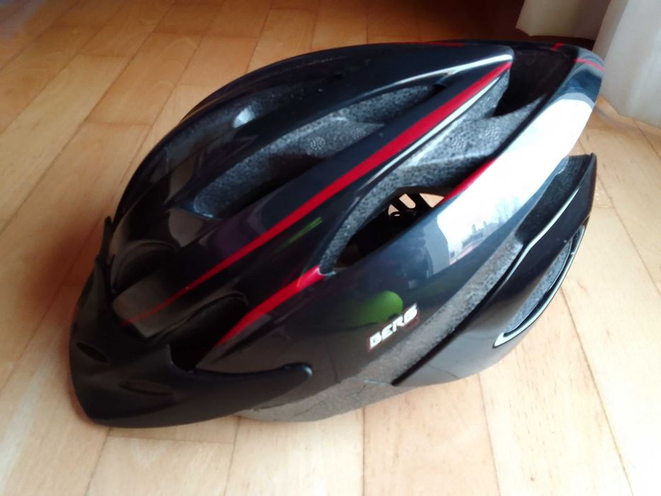 Capacete para bicicleta preto tamanho variável
