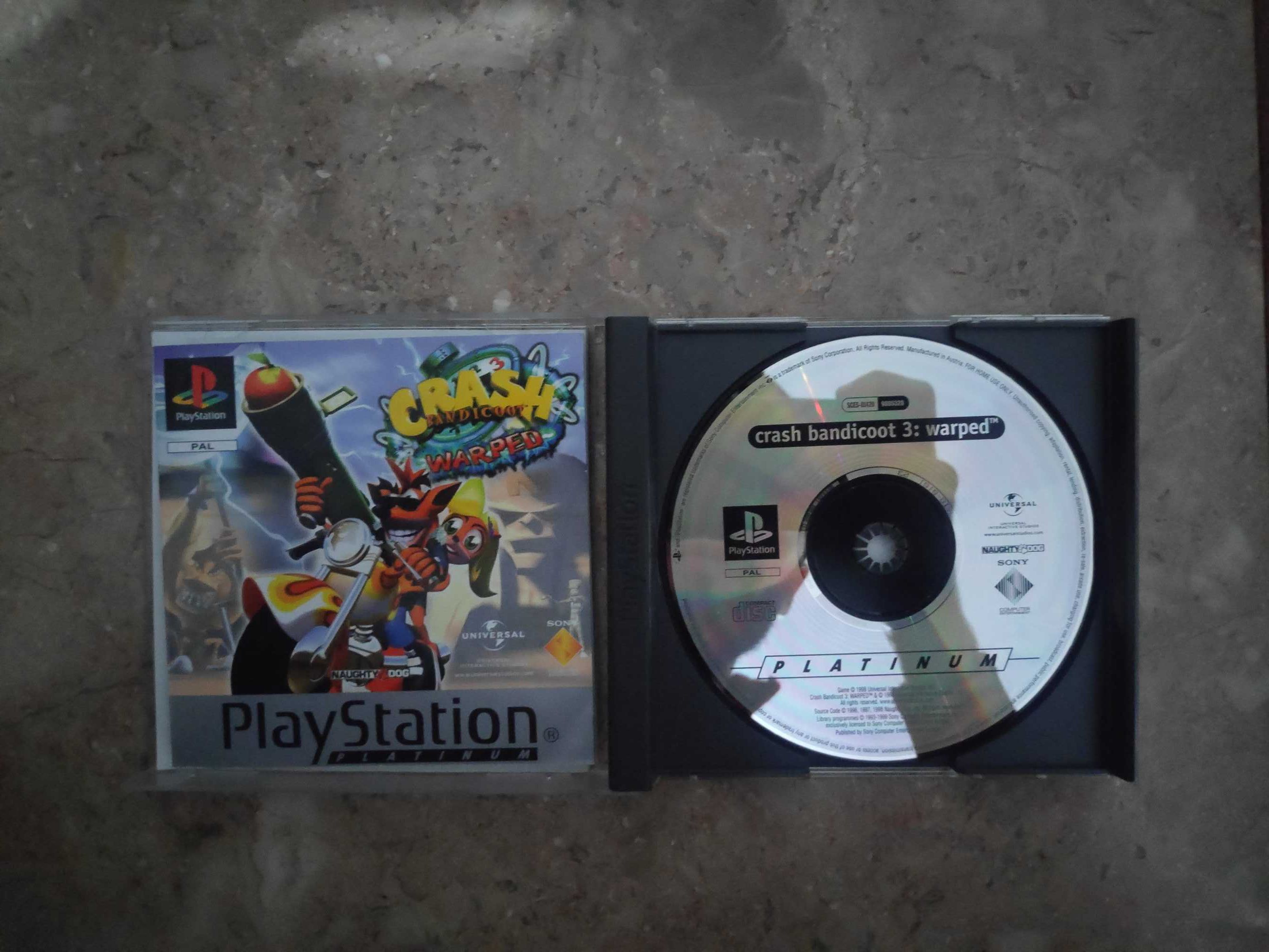 PS1 - Jogo Crash Bandicoot 3