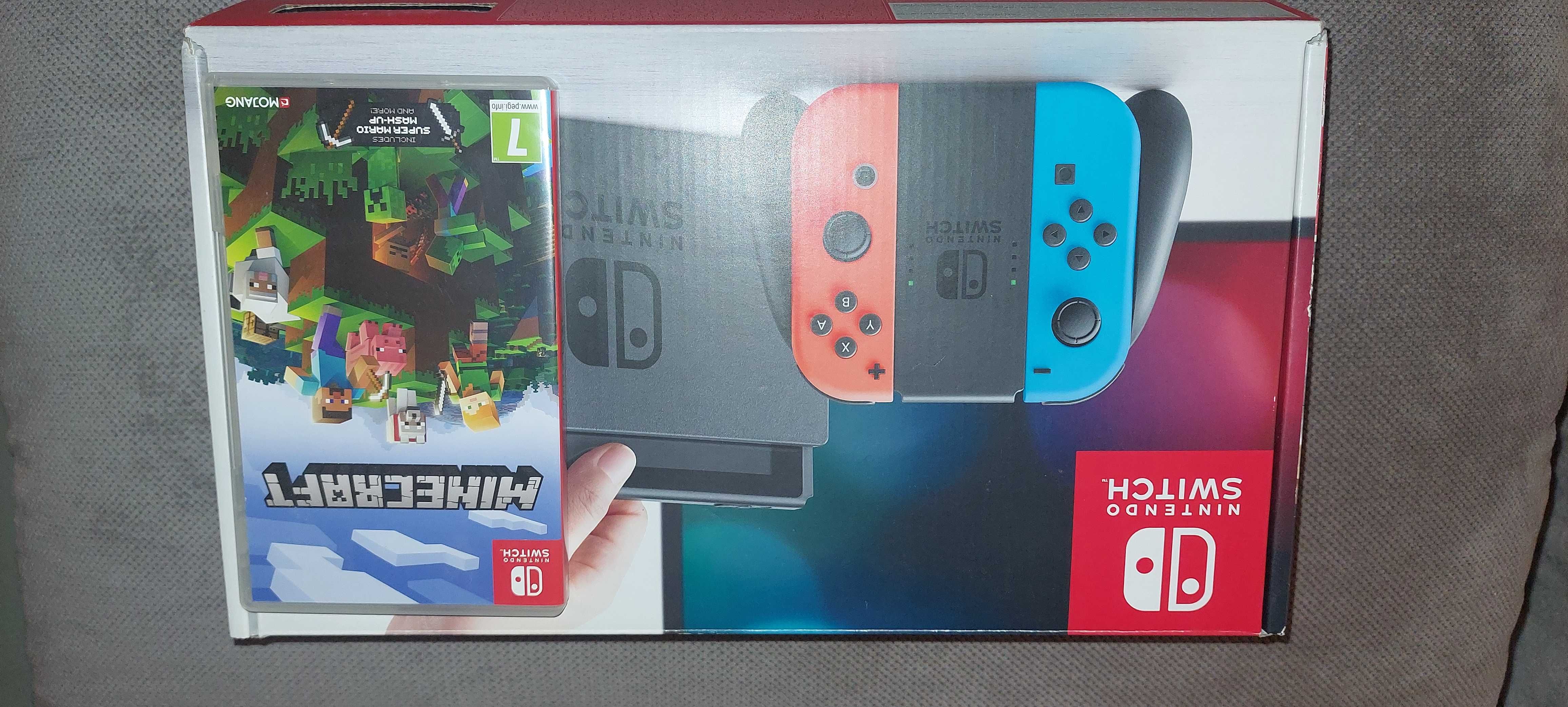 Konsola Nintendo Switch + Minecraft gratis !!!